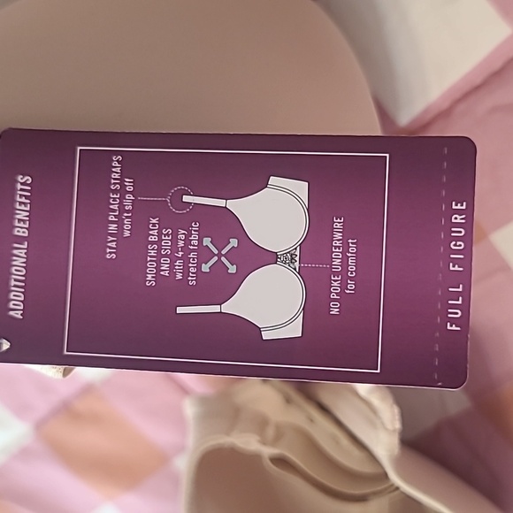 Vanity Fair Women's Cream Bra 44DD - Picture 9 of 11